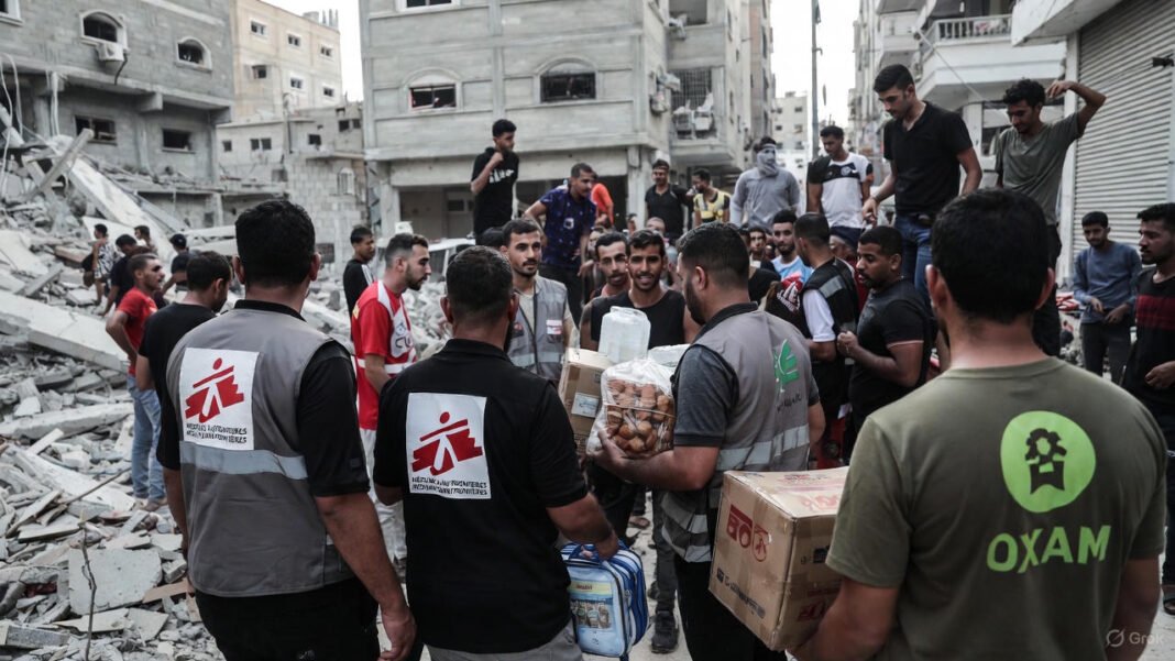 Israel’s Decision to Revoke Licenses of 37 Humanitarian Organizations in Gaza Sparks Global Concern