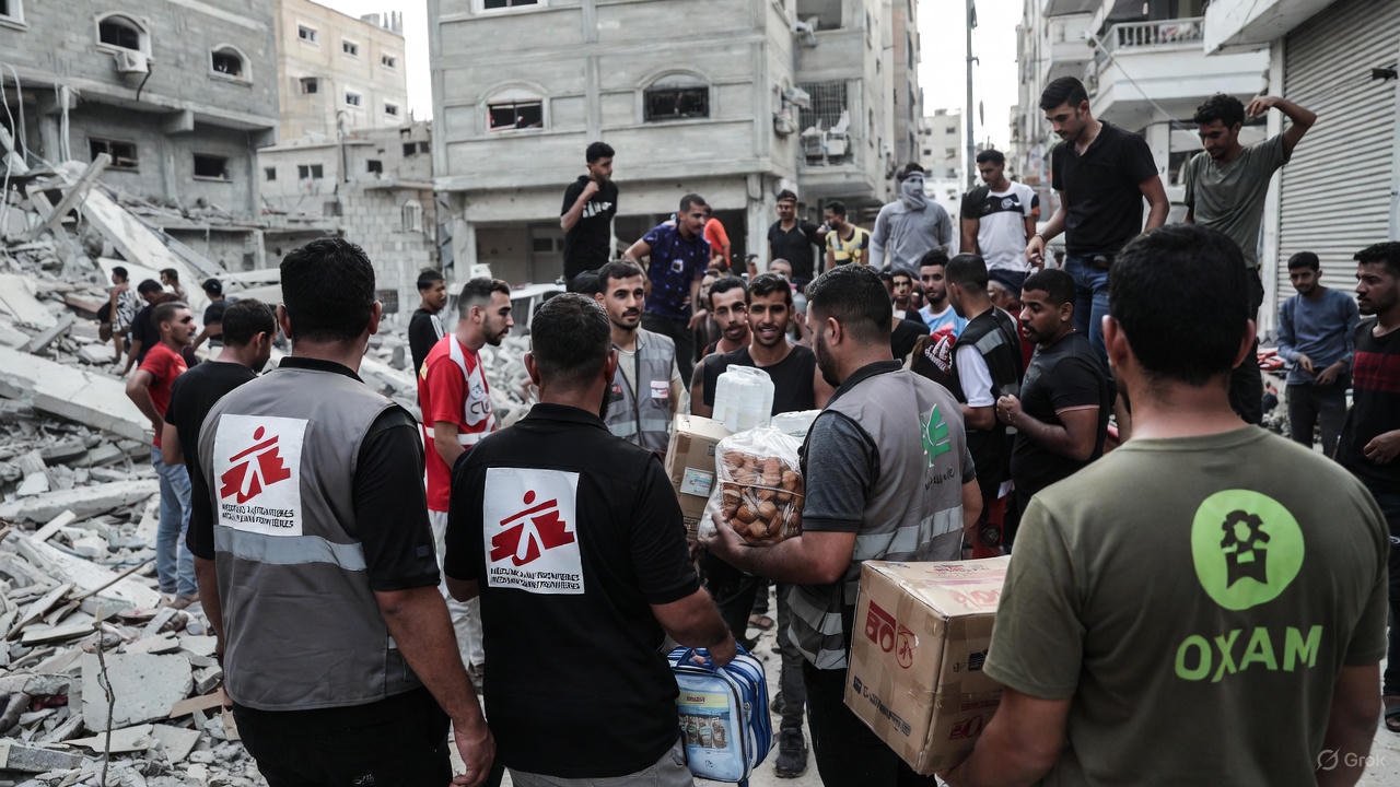 humanitarian Organiation Banned